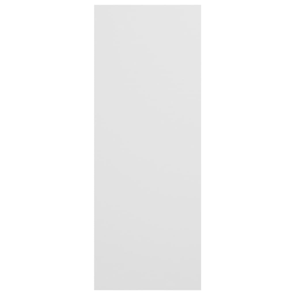 vidaXL Konsolinis staliukas, baltas, 78x30x80cm, apdirbta mediena