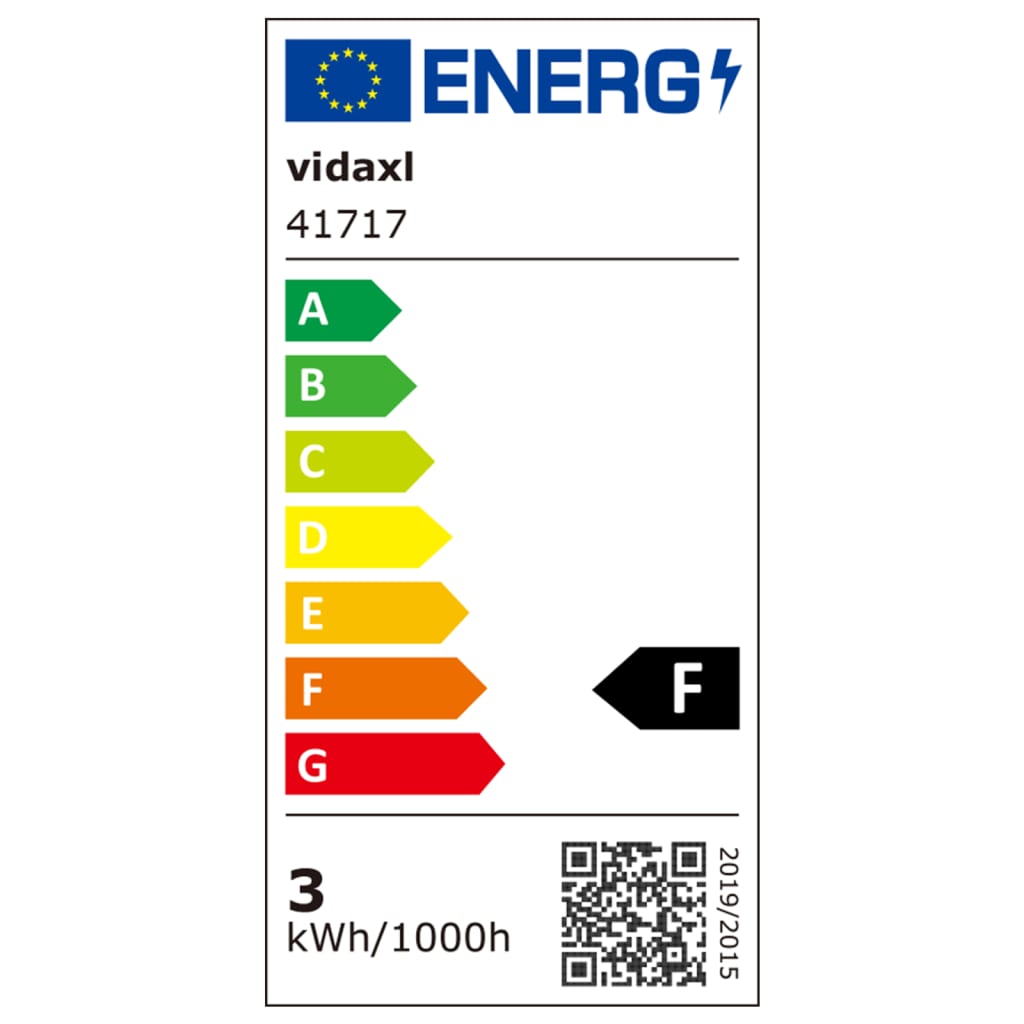 vidaXL Įleidžiami laiptų pakopų LED šviestuvai, 6vnt., 44x111x56mm