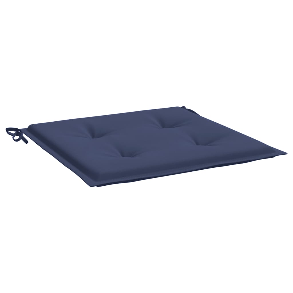 vidaXL Palečių pagalvėlės, 6vnt., mėlynos, 40x40x3cm, oksfordo audinys