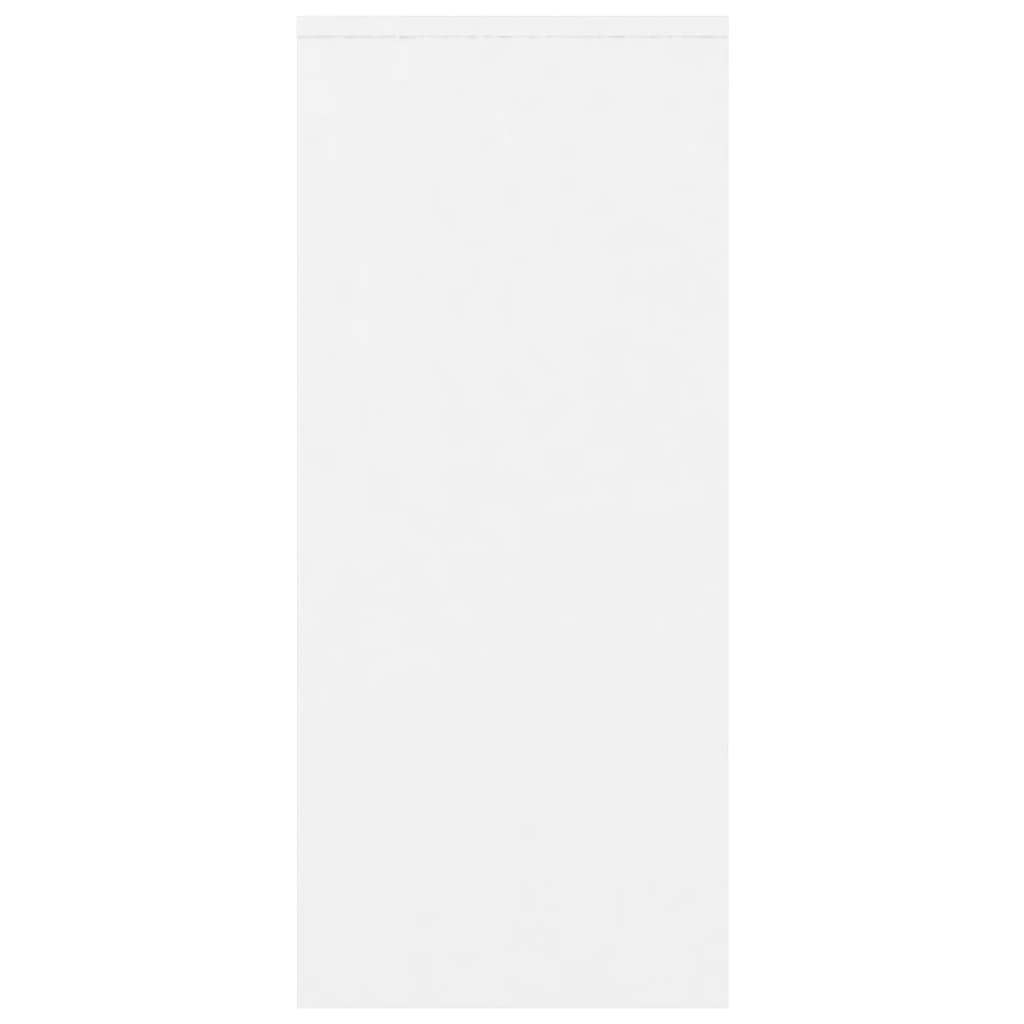 vidaXL Šoninė spintelė, baltos spalvos, 102x33x75cm, apdirbta mediena