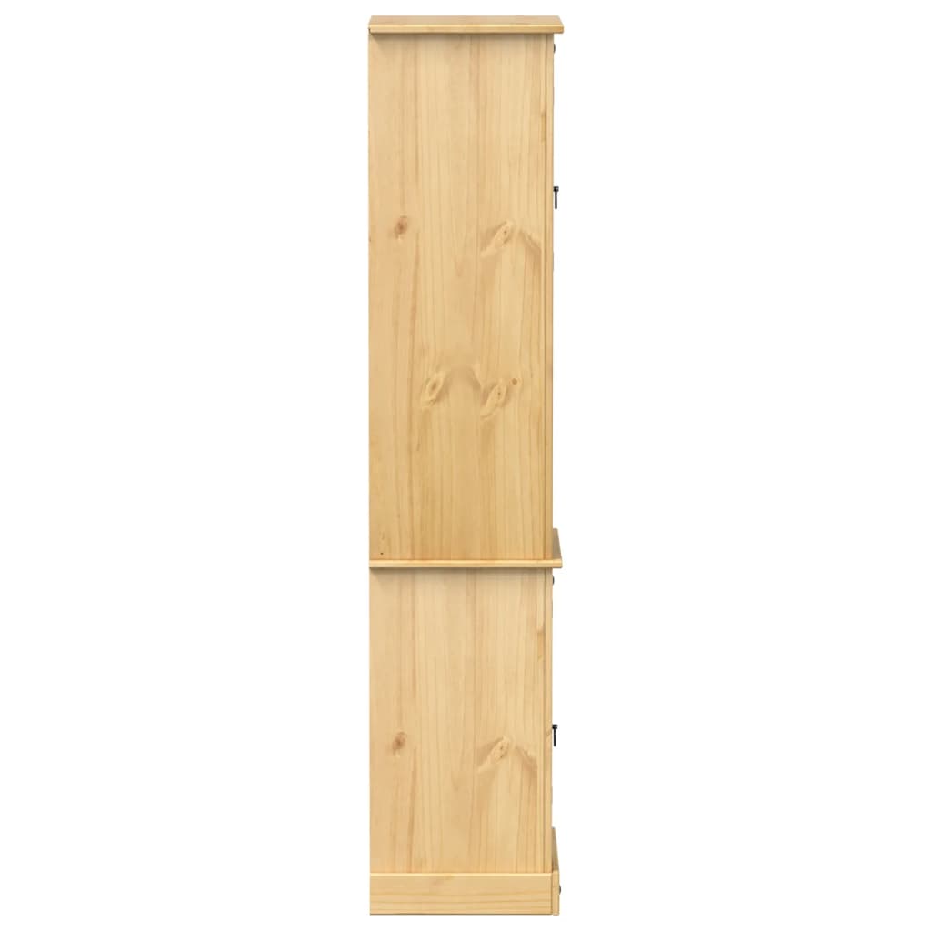 vidaXL Vonios spintelė Corona, 50x40x185cm, pušies medienos masyvas