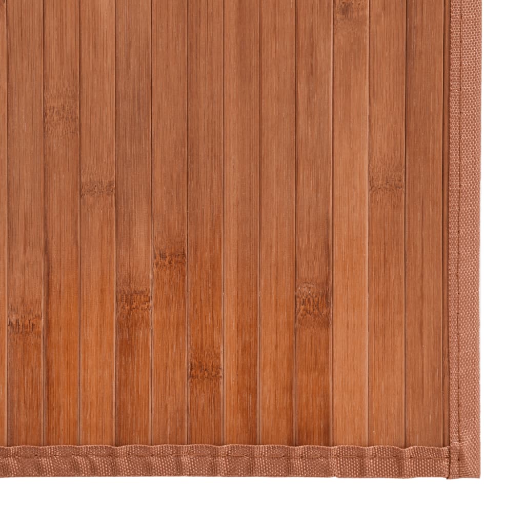 vidaXL Kilimas, rudos spalvos, 100x300cm, bambukas, stačiakampis