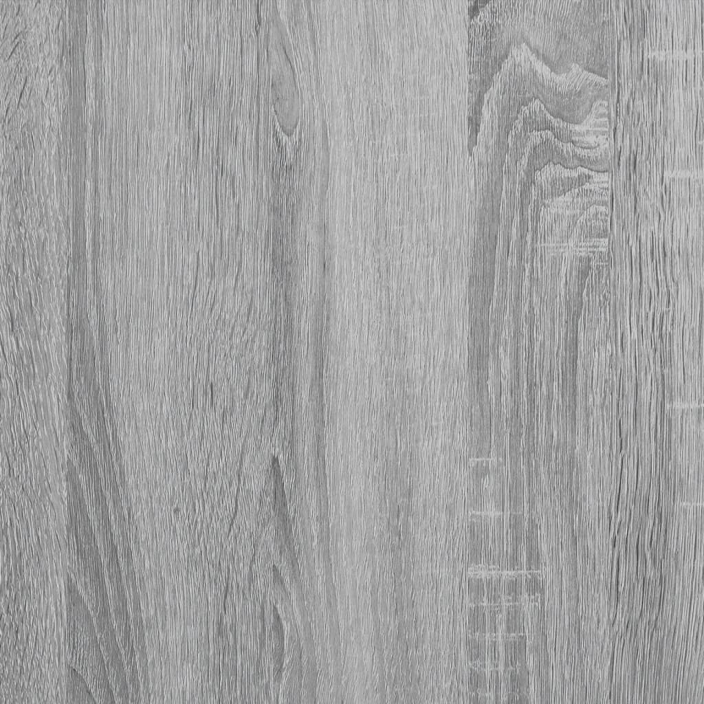 vidaXL Spintelė praustuvui, pilka ąžuolo, 80x30x60cm, apdirbta mediena