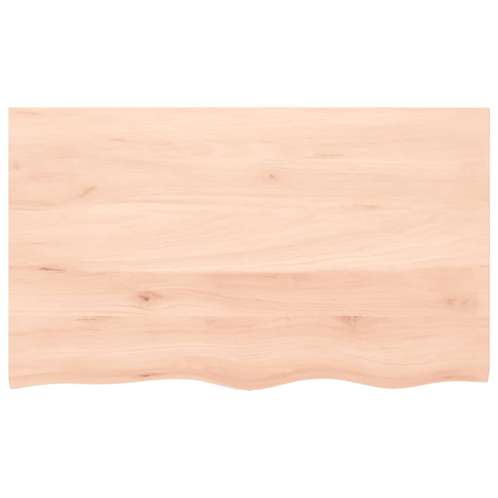vidaXL Vonios kambario stalviršis, 100x60x(2-4) cm, medienos masyvas