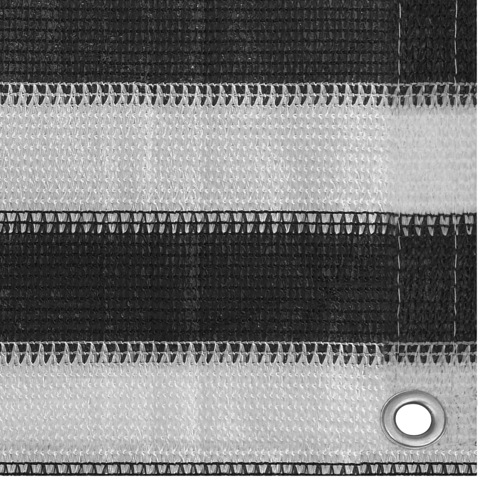 vidaXL Palapinės kilimėlis, antracito ir baltos spalvos, 250x450cm
