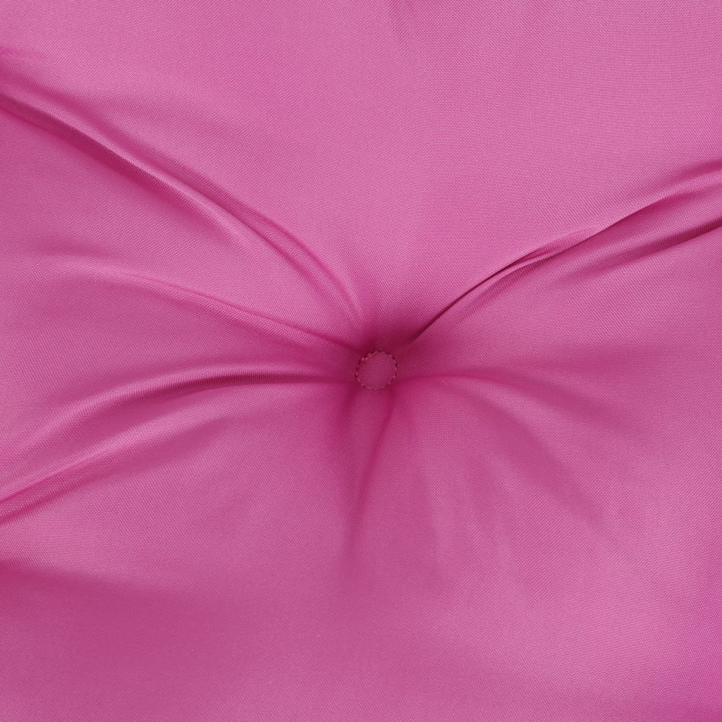 vidaXL Paletės pagalvėlė, rožinės spalvos, 120x80x12cm, audinys