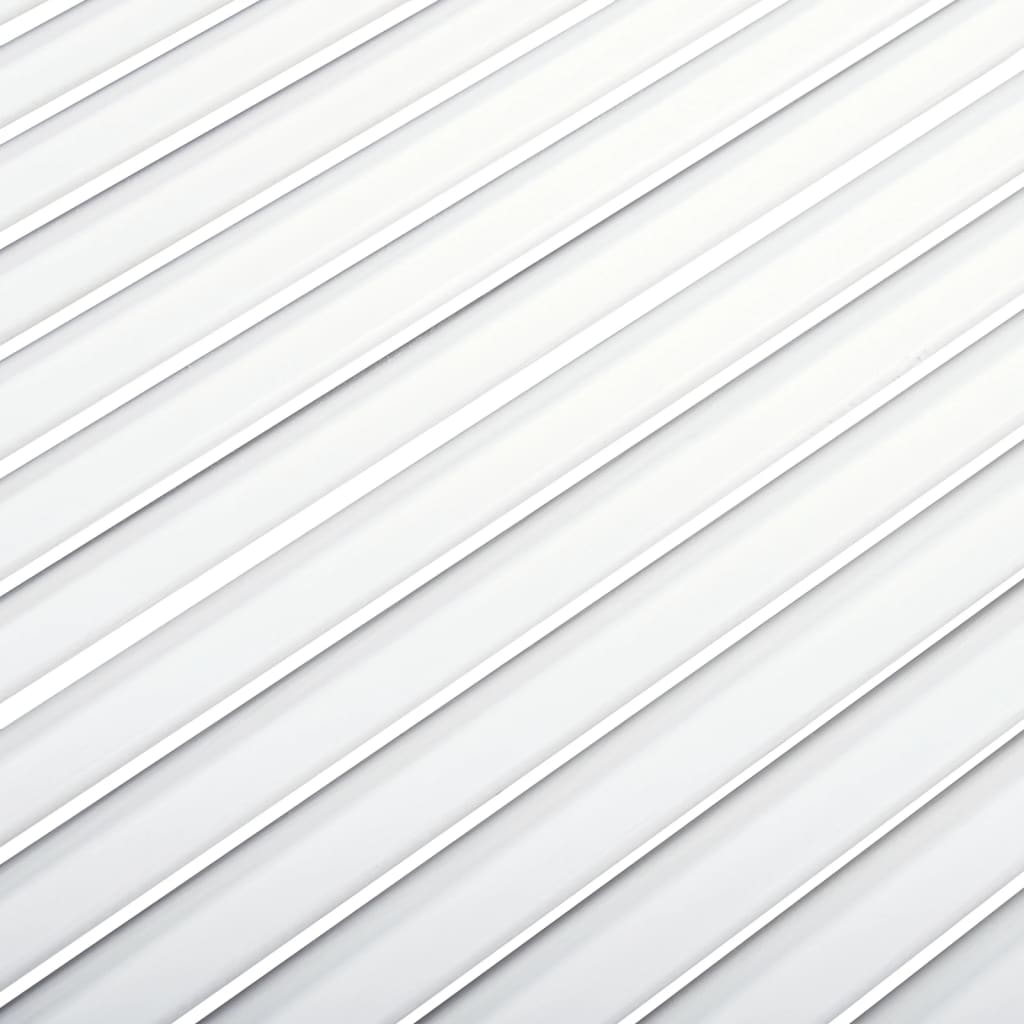 vidaXL Spintelės durelės, 4vnt., baltos, 99,3x39,4cm, pušis