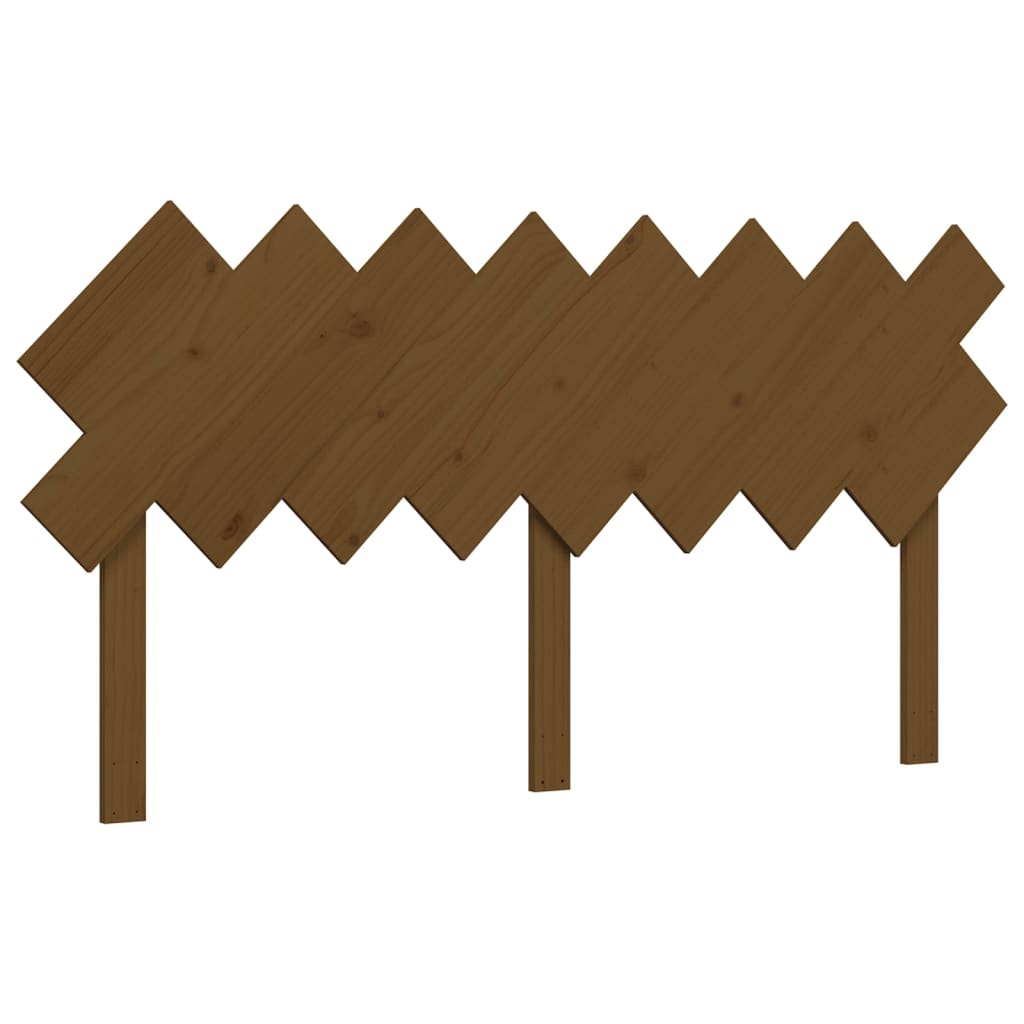 vidaXL Lovos rėmas su galvūgaliu, rudas, 160x200cm, medienos masyvas