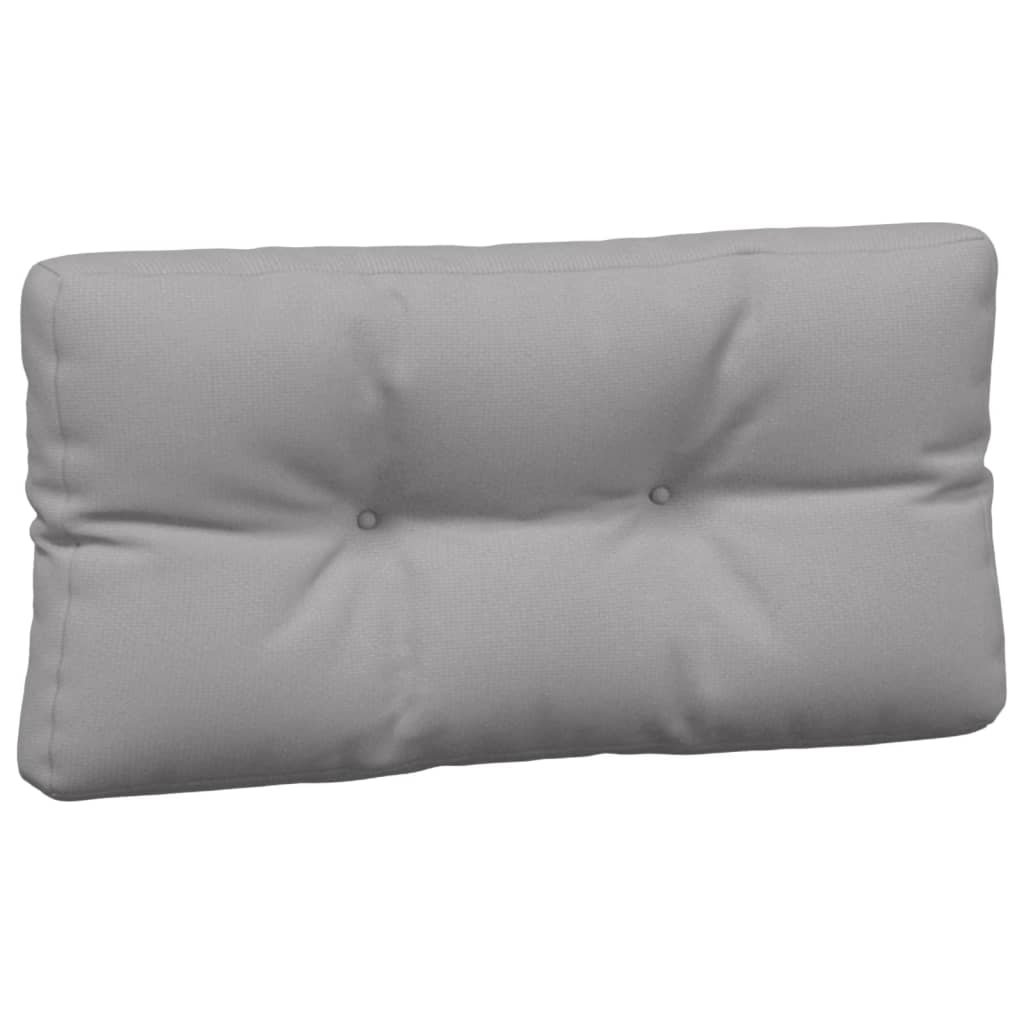 vidaXL Palečių pagalvėlės, 7vnt., pilkos spalvos, audinys