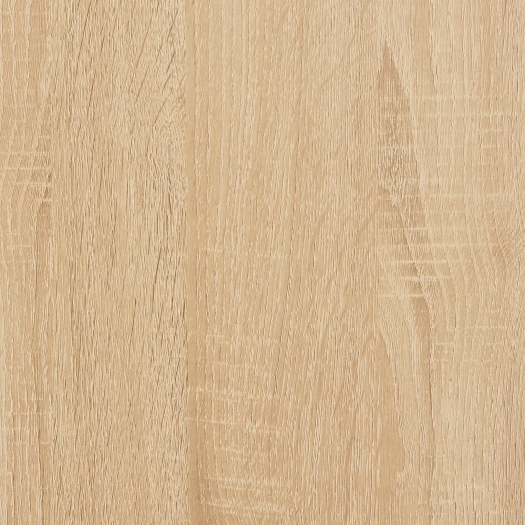 vidaXL Batų suoliukas, sonoma ąžuolo, 102x32x47cm, apdirbta mediena