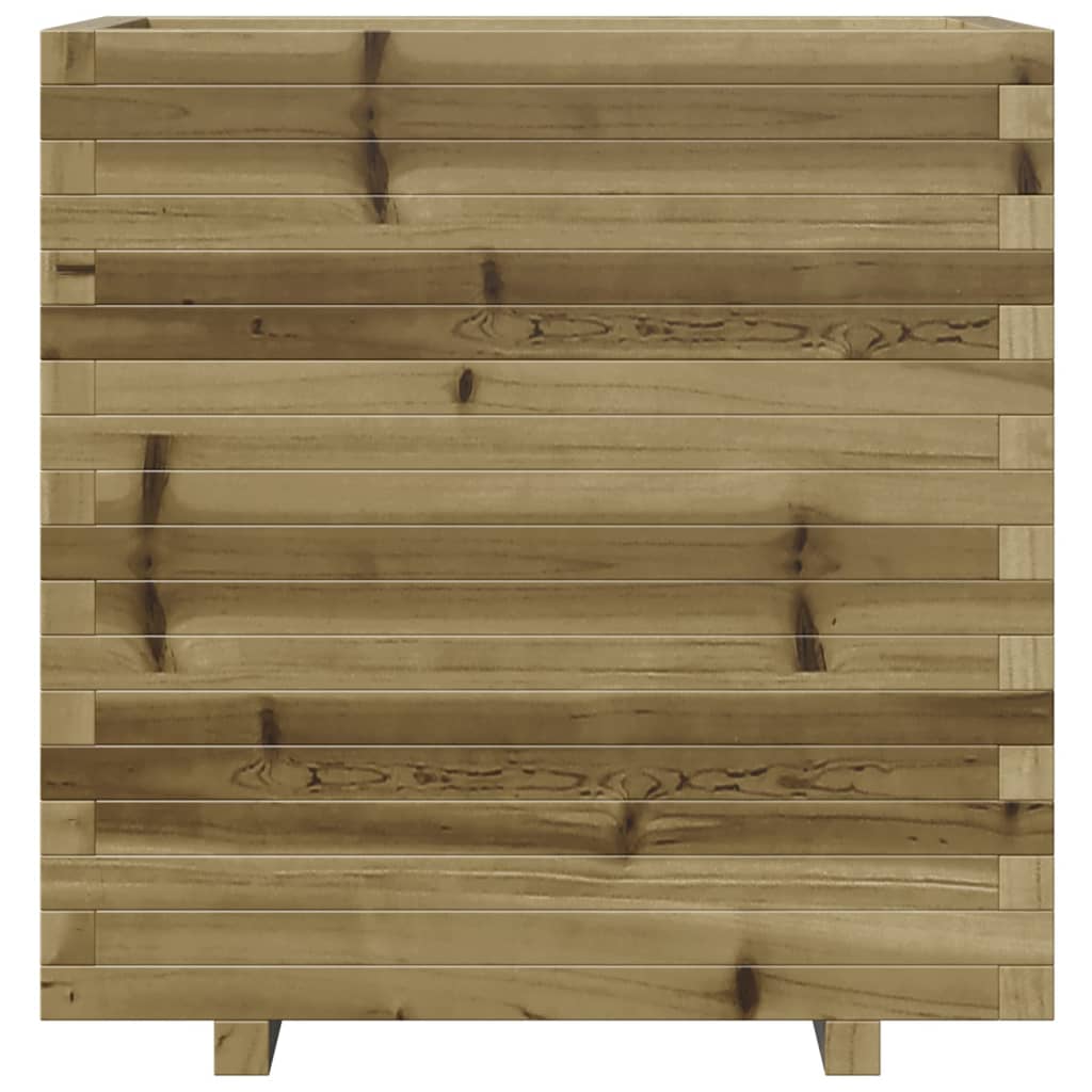 vidaXL Sodo lovelis, 70x40x72,5cm, impregnuota pušies mediena