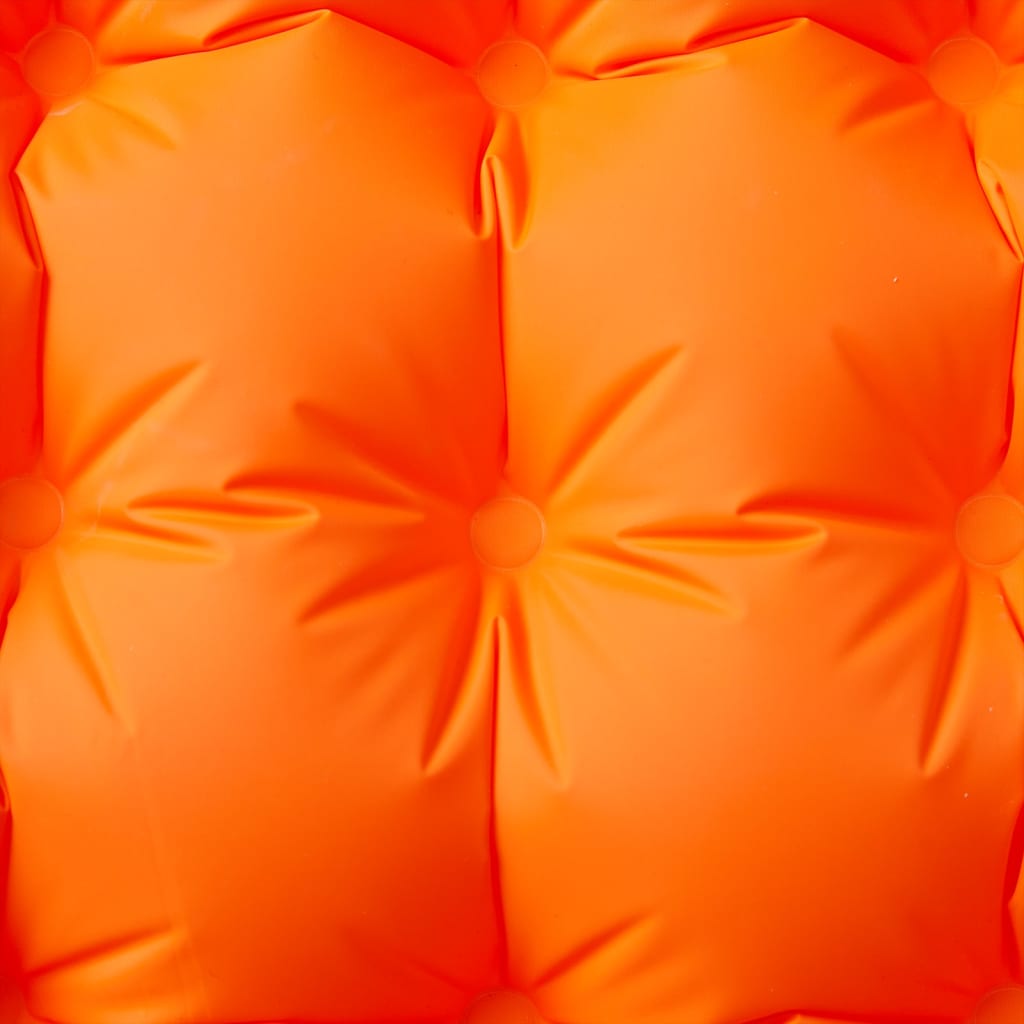 vidaXL Savaime prisipučiantis čiužinys, oranžinis, vienvietis