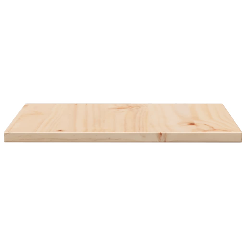 vidaXL Stalviršis, 40x40x1,7cm, pušies medienos masyvas, kvadratinis