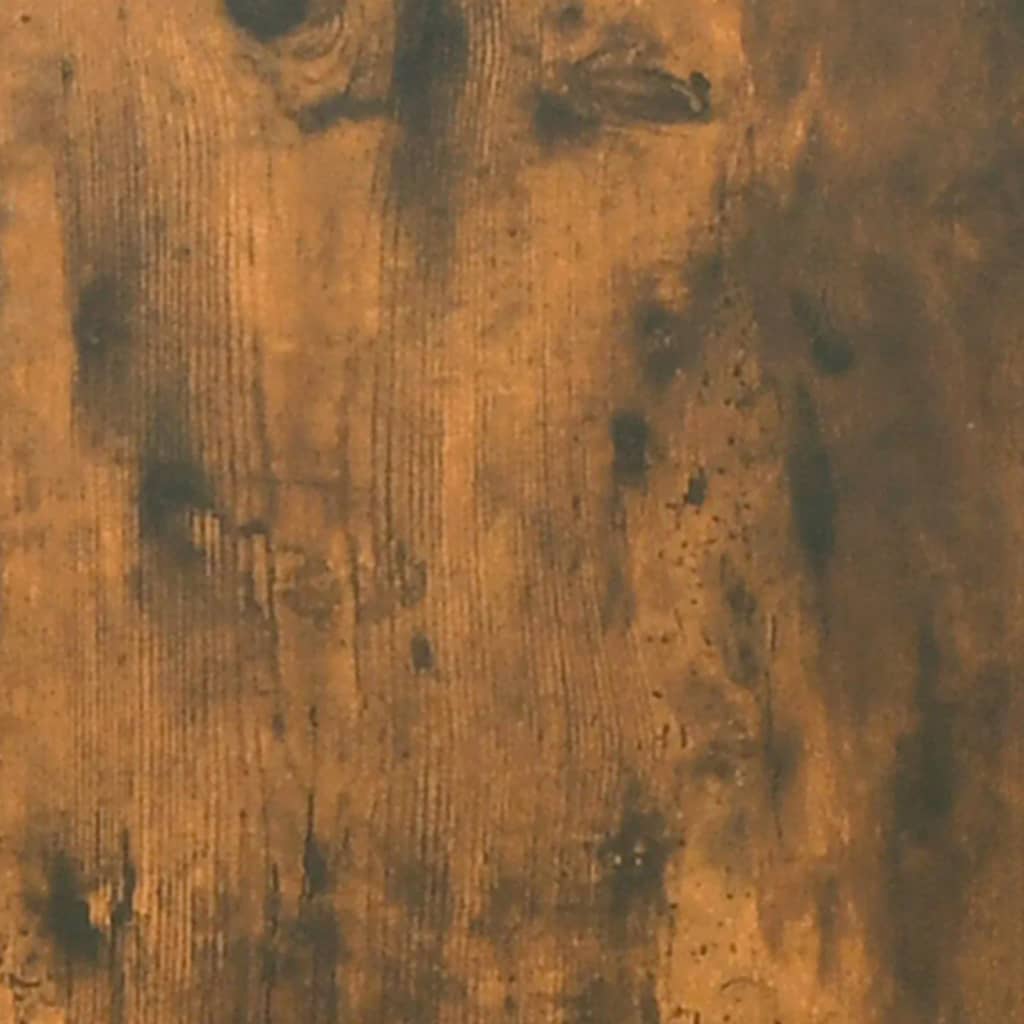 vidaXL Pakabinama sieninė spintelė, dūminio ąžuolo, 69,5x34x90cm