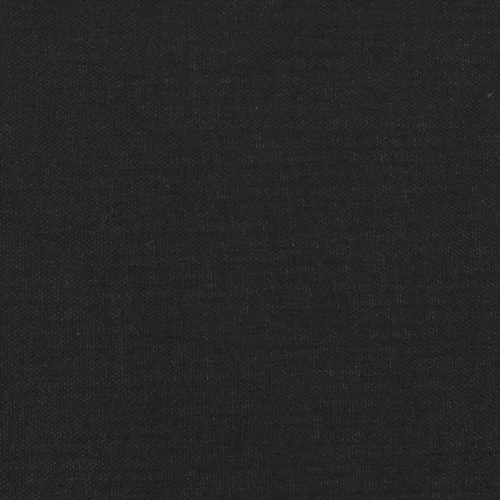 vidaXL Pakoja, juodos spalvos, 45x29,5x35cm, audinys