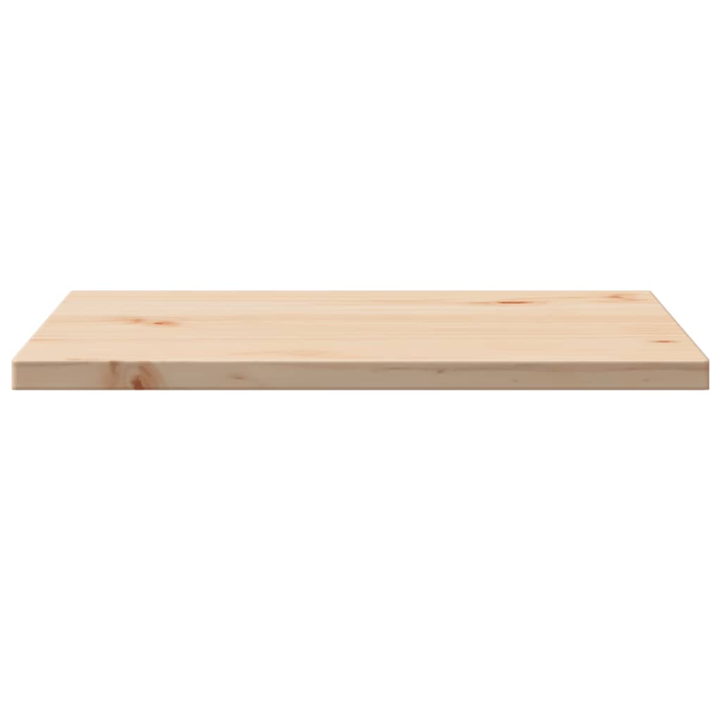 vidaXL Stalviršis, 40x40x1,7cm, pušies medienos masyvas, kvadratinis