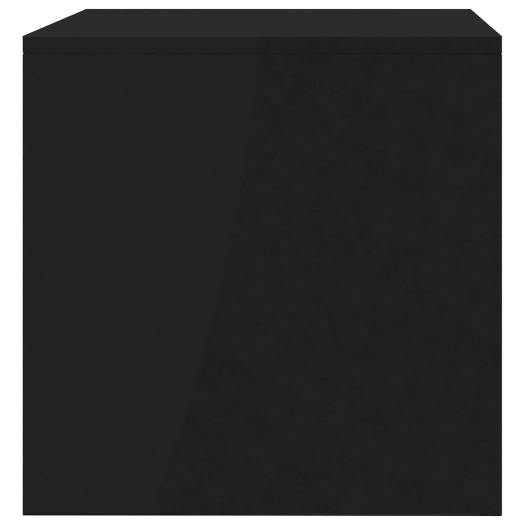 vidaXL Televizoriaus spintelė, juoda, 80x40x40cm, apdirbta mediena