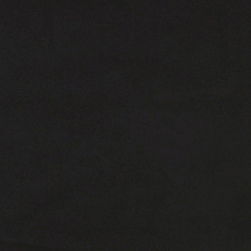 vidaXL Krėslas, juodos spalvos, aksomas