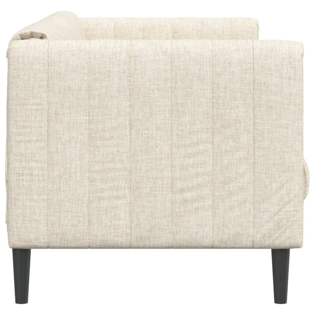 vidaXL Dvivietė sofa, linas