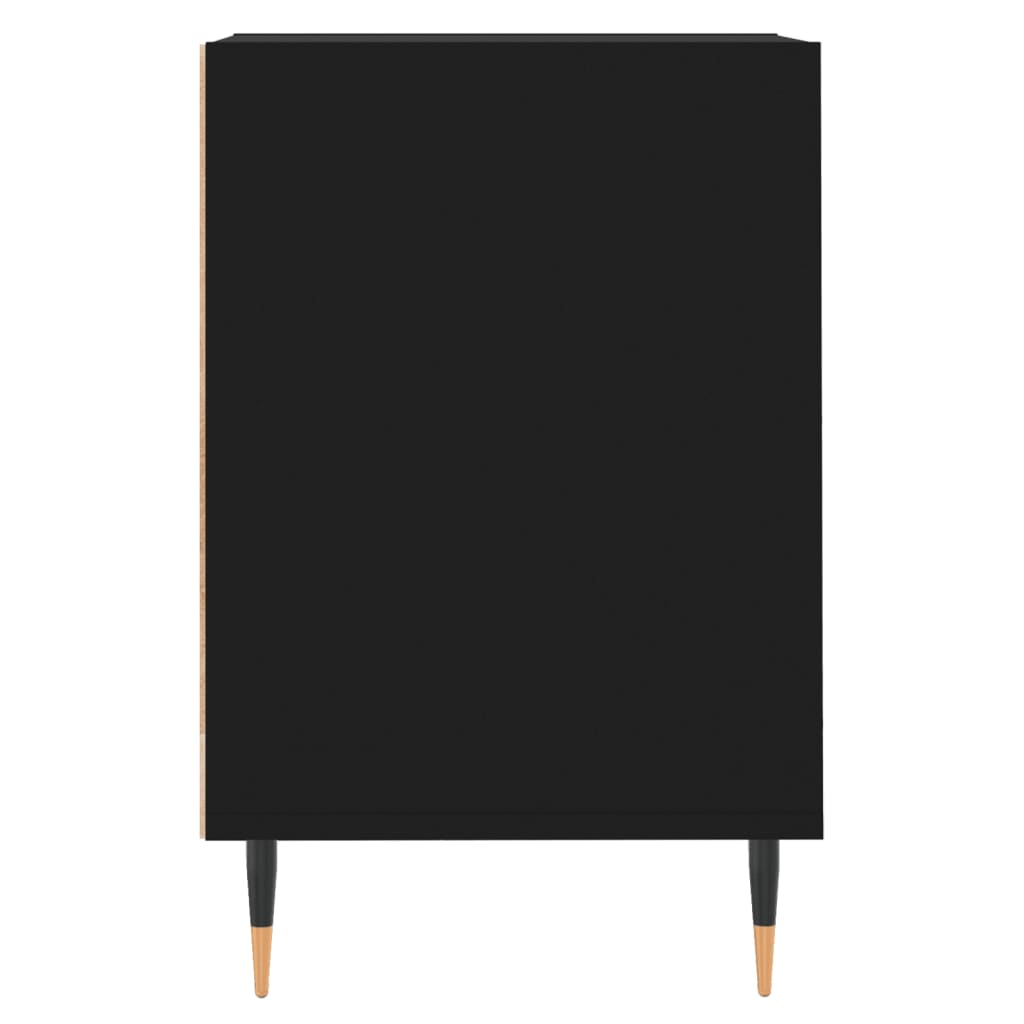 vidaXL Televizoriaus spintelė, juodos spalvos, 100x35x55cm, mediena