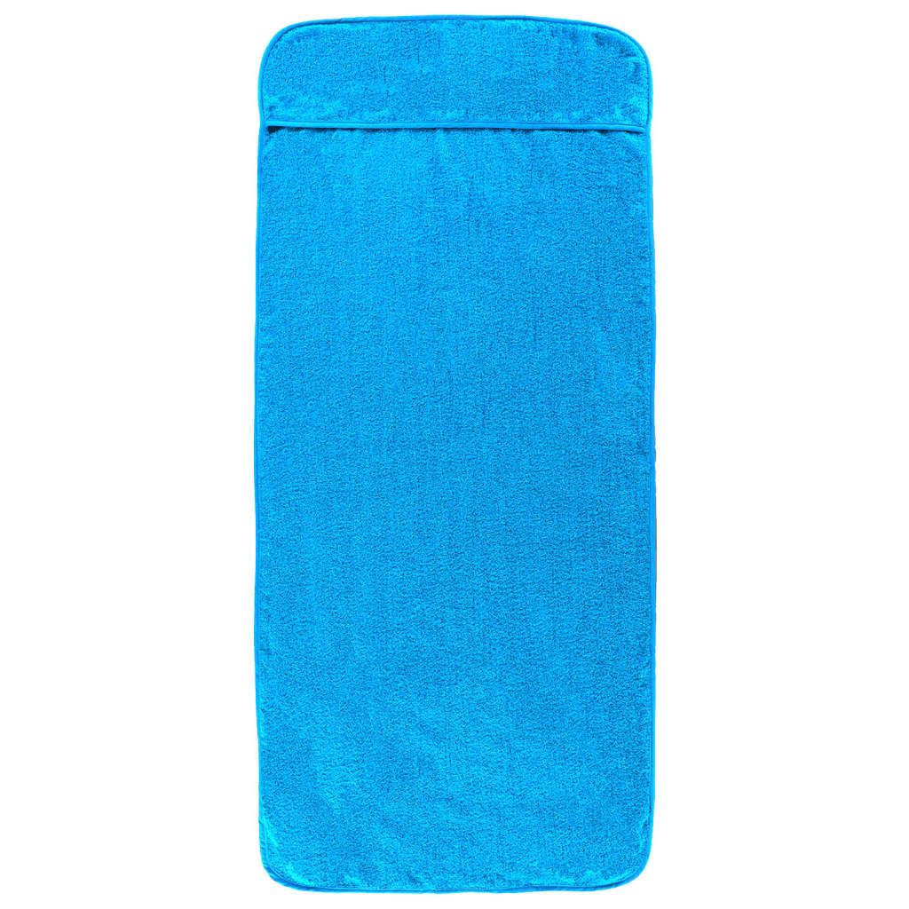 vidaXL Paplūdimio rankšluosčiai, 6vnt., turkio, 60x135cm, audinys